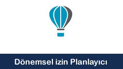 dönemsel izin planlayıcı