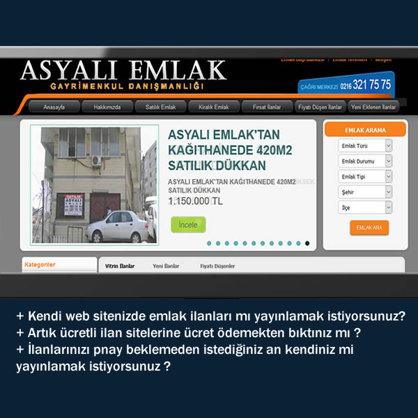 Pro Emlakçı Web Sitesi Pro Emlakçı Web Sitesi
